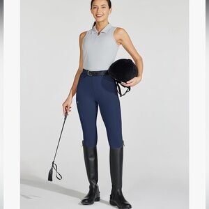 Women's Navy Riding Pants
